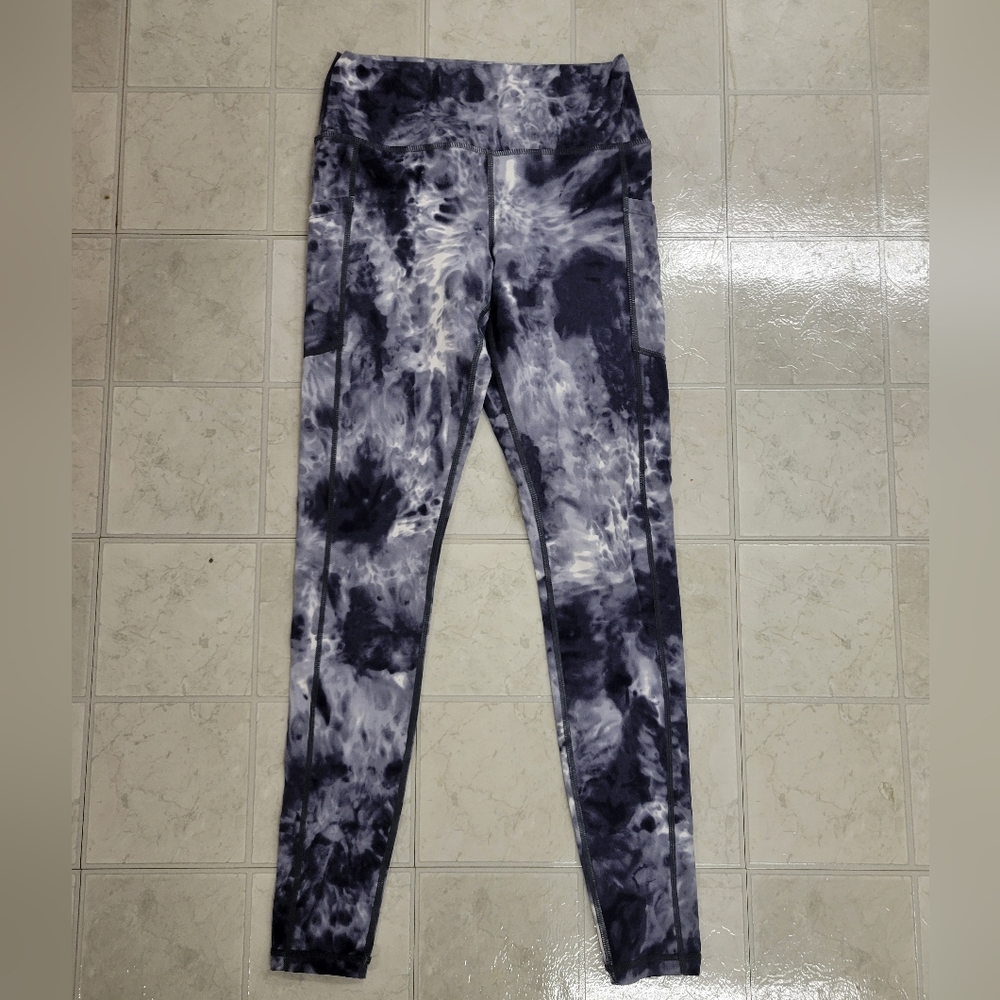 Zyia Storm Hendrix Pocket Soft n Snug Hi-Rise Leggings Size 4